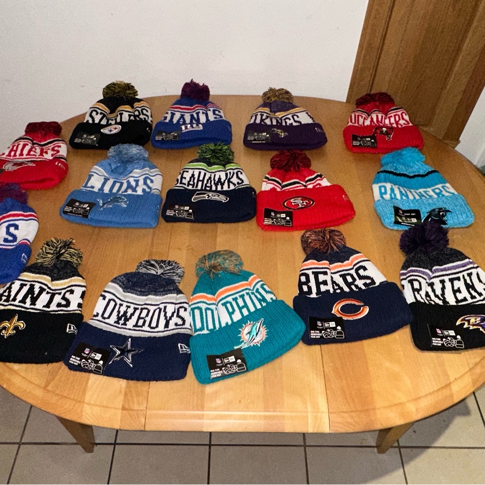 NFL Team Logo Beanies Collection